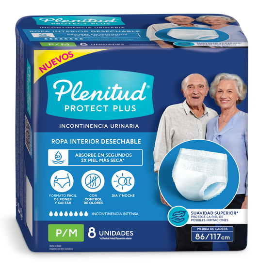 Plenitud Protect Plus Ropa Interior x 8 un